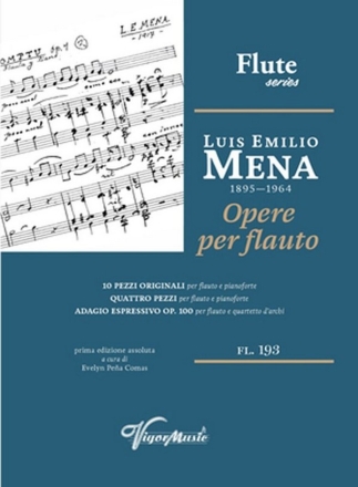 Opere per Flauto Flute and Piano Book