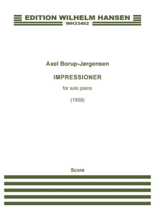 Impressioner Op. 27 Piano Book