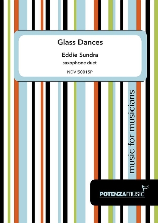 Glass Dances for saxophone duet (AA) 2 scores