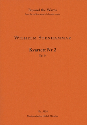 Quartet op. 14   for 2 violins, viola and violoncello score and parts