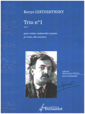 Trio No. 1 op. 2 pour violon, violoncelle et piano partition et parties