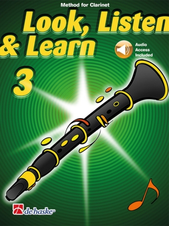 Look, Listen & Learn 3 Clarinet Clarinet Book & Audio-Online