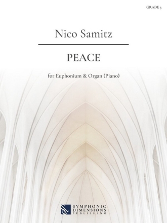 Peace for euphonium and organ (piano)