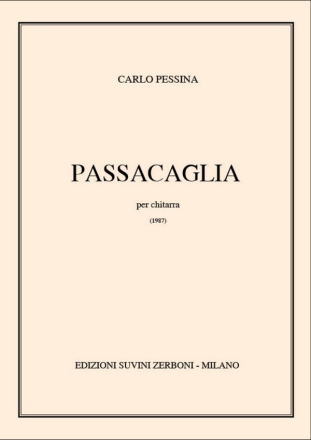 Passacaglia Guitar Score