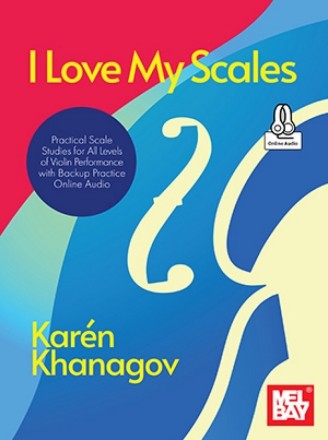 I Love My Scales Violin Book & Audio-Online