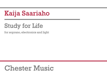 Study for Life Soprano, Electronics and Light Studyscore