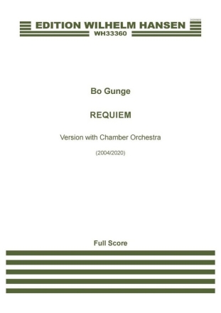 Requiem (Full Score) SSAATTBB and Orchestra Score