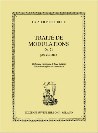 Trait De Modulations Op. 21 Per Chitarra Guitar Book