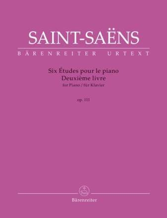 Six tudes op.111 R 49 - Deuxime livre fr Klavier