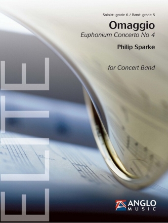 Omaggio Concert Band/Harmonie and Euphonium Solo Score