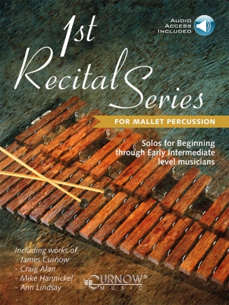 1st Recital Series for Mallet Percussion Mallet Instruments Book & Audio-Online