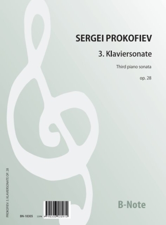 3. Klaviersonate a-Moll op.28 (1917) fr Klavier