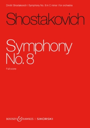 Symphony in c minor No. 8 op. 65 for orchestra full score