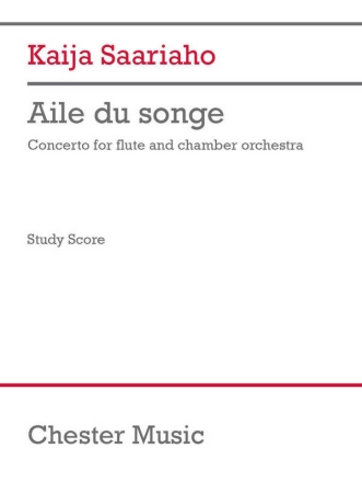 Aile du songe Chamber Orchestra and Flute Studyscore