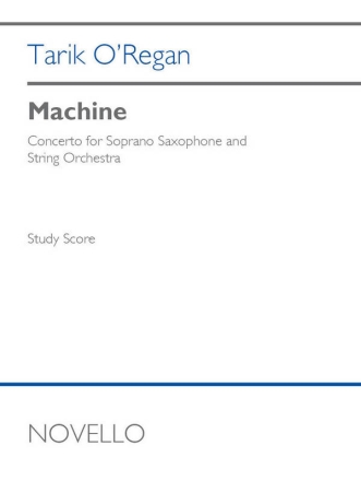 Machine String Orchestra and Soprano Saxophone Studyscore