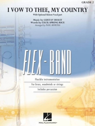 I Vow To Thee, My Country Flexible Band Partitur