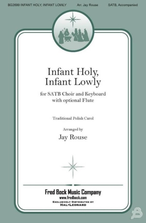 Infant Holy, Infant Lowly SATB Chorpartitur