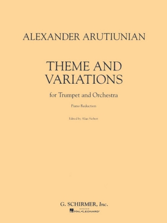 Theme and Variations Trompete und Klavier Klavierauszug