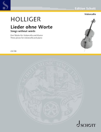 Lieder ohne Worte fr Violoncello und Klavier