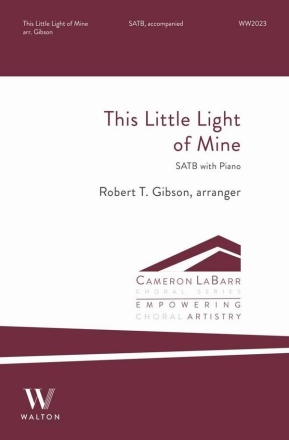 This Little Light of Mine SATB and Piano Choral Score