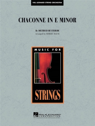 Chaconne in E Minor Streichorchester Partitur + Stimmen