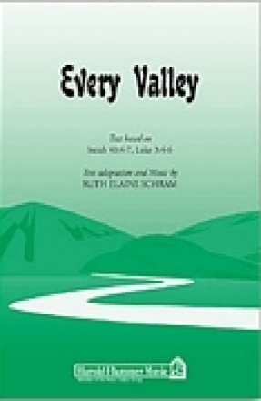 Every Valley SATB Chorpartitur