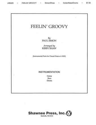 Feelin' Groovy (The 59th Street Bridge Song) Instrumental Accompaniment Stimmensatz