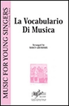 La Vocabulario di Musica SSA Chorpartitur