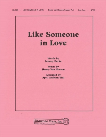 Like Someone in Love Instrumental Accompaniment Stimmensatz