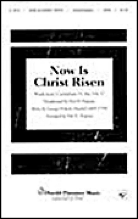 Now Is Christ Risen SATB Chorpartitur