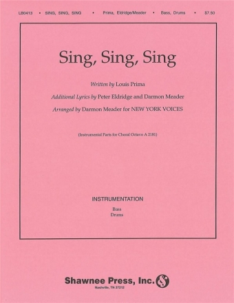 Sing, Sing, Sing Choir and Ensemble Stimmensatz