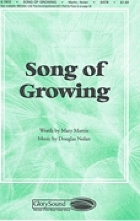 Song of Growing SATB and Flute Chorpartitur