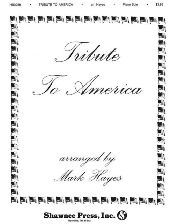 Tribute to America Piano Solo Klavier Chorpartitur