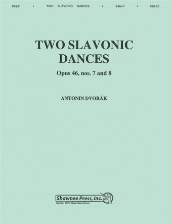 Two Slavonic Dances Concert Band Partitur + Stimmen