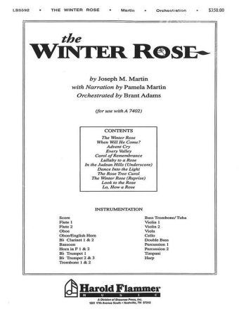 The Winter Rose Orchestra Partitur + Stimmen