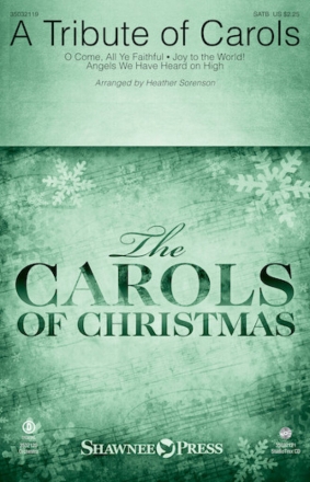 A Tribute of Carols SATB Chorpartitur