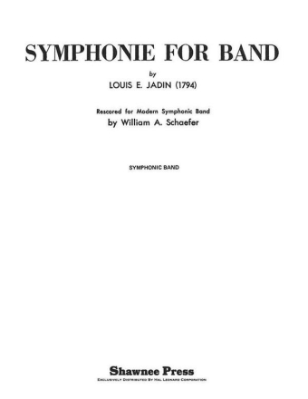 Symphonie for Band Concert Band Partitur + Stimmen