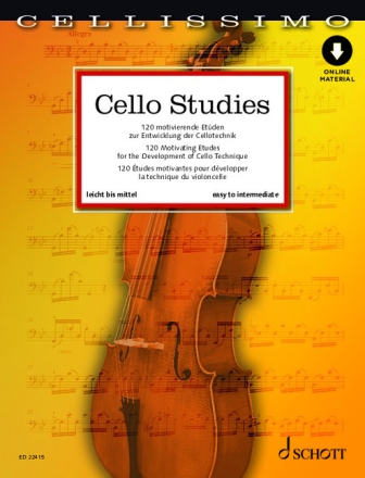 Cello Studies (+Online Material) fr Violoncello