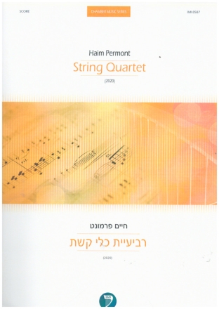 String Quartet for 2 violins, viola and violoncello score and parts