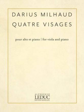 Quatre Visages pour alto et piano