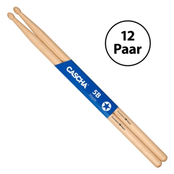 Drumsticks Pack 5B Maple (12 Pair)  Set mit 12 Paar