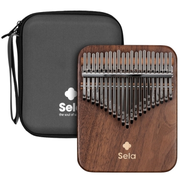 Sela Kalimba 21 Black Walnut Solid