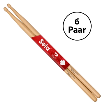 Professional Drumsticks 7A Maple - 6 Pair