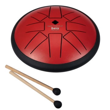 Melody Tongue Drum 6 F Min Red