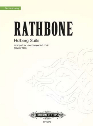 Holberg Suite arr. Rathbone (SSAATTBB)