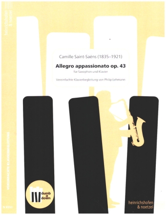 Allegro appassionato op.43 fr Violine und Klavier