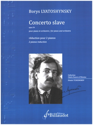 Concerto slave op.54 pour piano et orchestre rduction pour 2 pianos