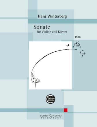 Sonate (1936) fr Violine und Klavier