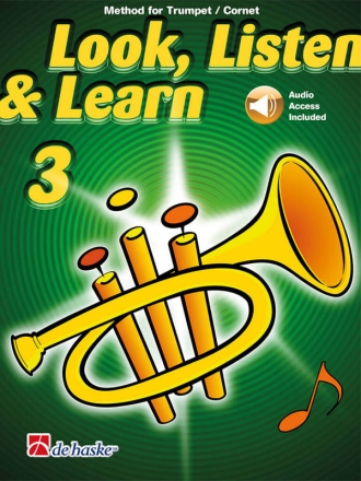 Look, Listen & Learn 3 Trumpet/Cornet Trumpet Book & Audio-Online