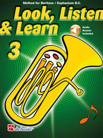 Look, Listen & Learn 3 Baritone/Euphonium BC Baritone/Euphonium BC Book & Audio-Online